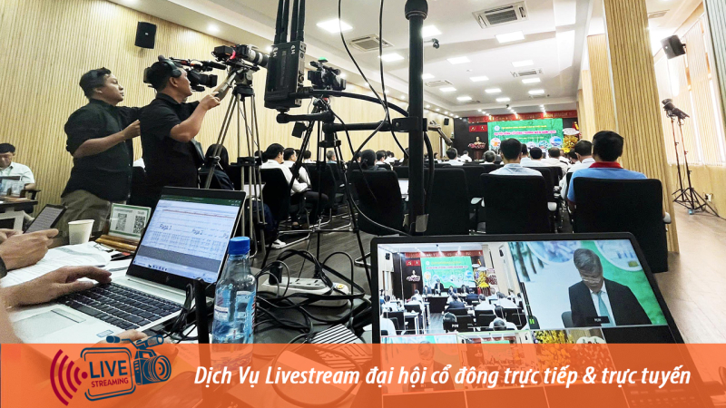 Dịch vụ Livestream Đại hội cổ đông ( Tổng Công ty Cao su Việt Nam, (VRG) )