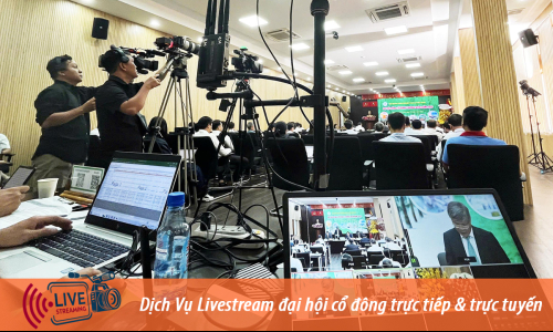 Hậu trường Livestream Đại Hội Cổ Đông - Tập đoàn Công nghiệp Cao su Việt Nam