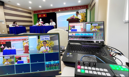 Hậu trường Livestream đại hội cổ đông CTCP Petrolimex Sài Gòn